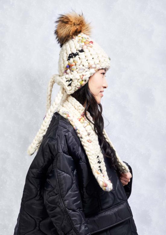  미샤램퍼트 모자 미샤 램퍼트 트웜블리 놀리타 + 라쿤 XL 폼 - MISCHA LAMPERT