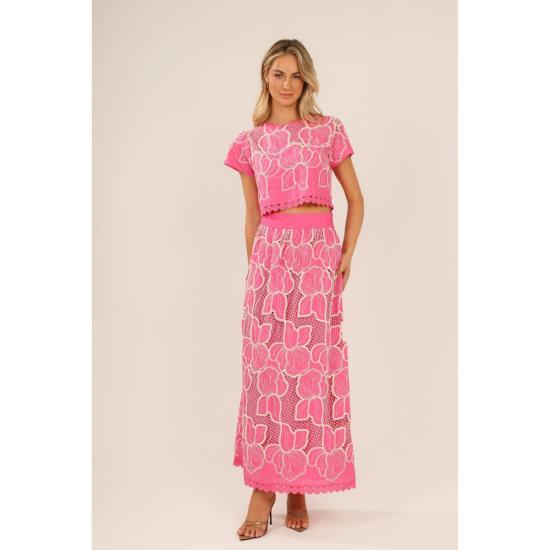  BTB 롱 스커트 Btb 스티비 스커트 핑크 - OTHER BRANDS