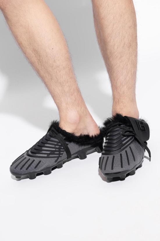  발망 샌들 클로그 타입 슬라이드 블랙 - BALMAIN