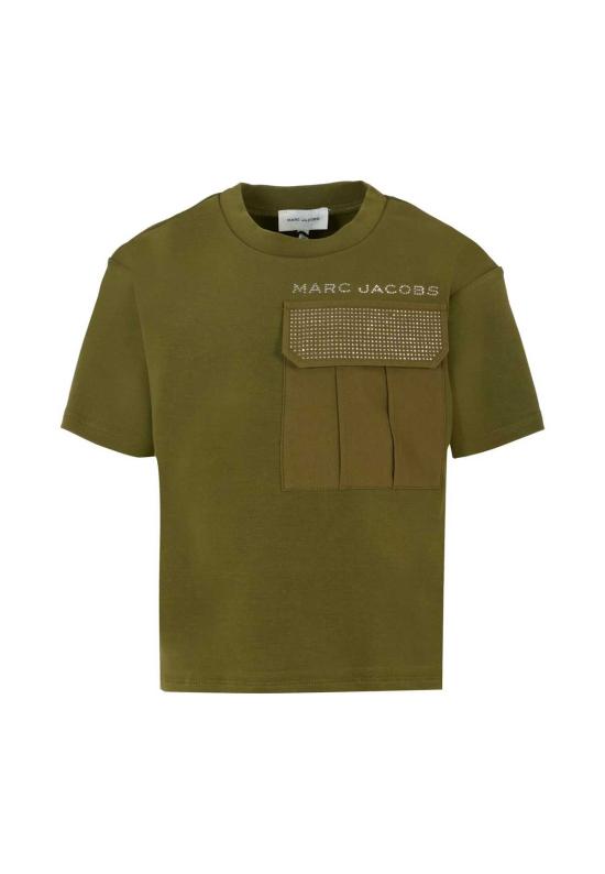  [키즈] 마크제이콥스 트레이닝 상의 마크 제이콥스 아동용 티셔츠 (녹색)