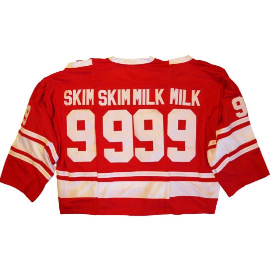  Skim Milk I WHOLE 긴팔 티셔츠 탈지유 Cccccpcp 하키 저지 레드 - OTHER BRANDS