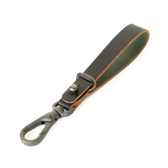  메이커 키링 마크 키 테더 블랙 코르도반