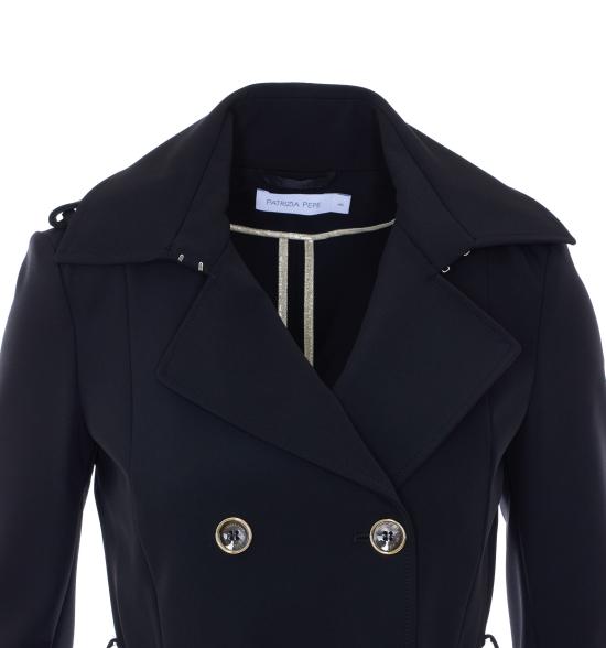 26SS 파트리지아페페 코트 CO0188 A2AWK103 Black - PATRIZIA PEPE