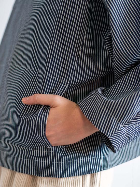  A B E L I N E 튜닉 아벨린 철도 스트라이프 캔버스 - OTHER BRANDS