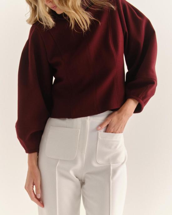  Cartolina 스트레이트 팬츠 카르톨리나 베벌리 트라우저 아이보리 - OTHER BRANDS