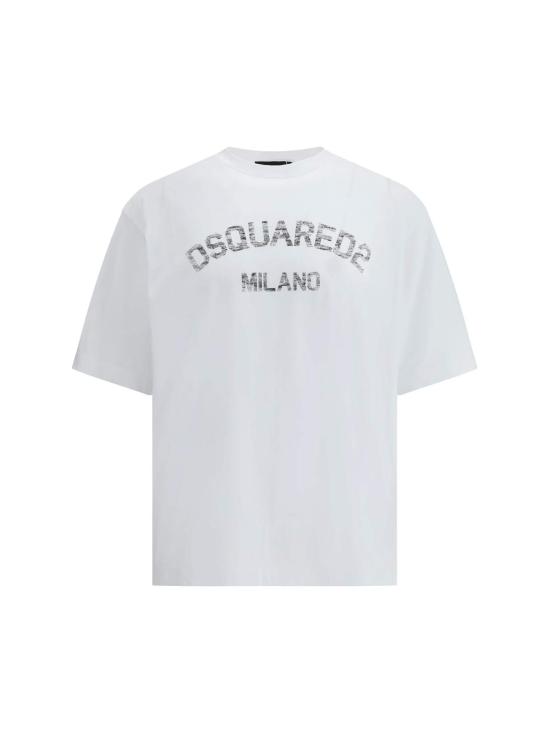  디스퀘어드2 반팔 티셔츠 Dsquared2 로고 티셔츠