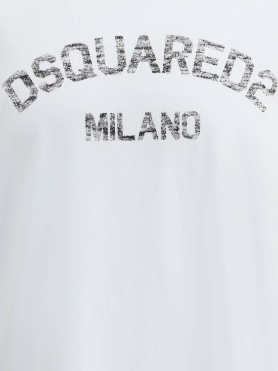  디스퀘어드2 반팔 티셔츠 Dsquared2 로고 티셔츠 - DSQUARED2