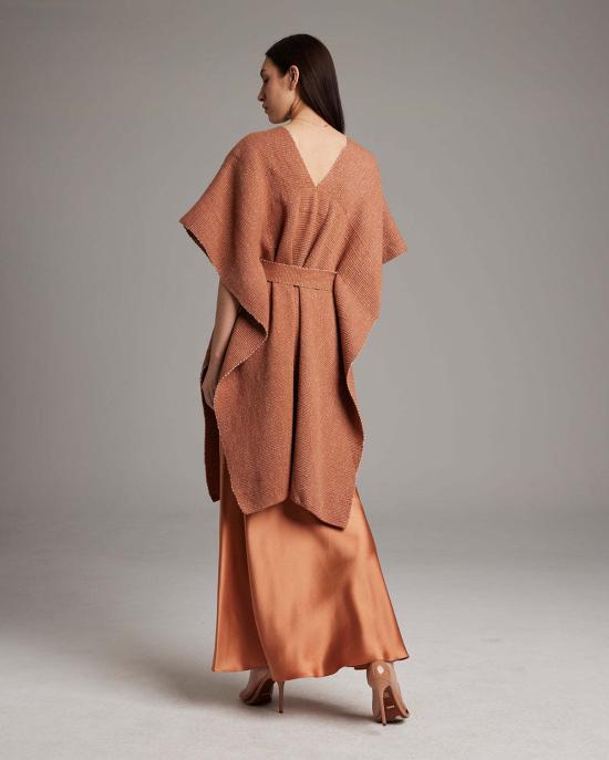  보즈 롱 원피스 쉬머링 코튼 카프탄 - VOZ