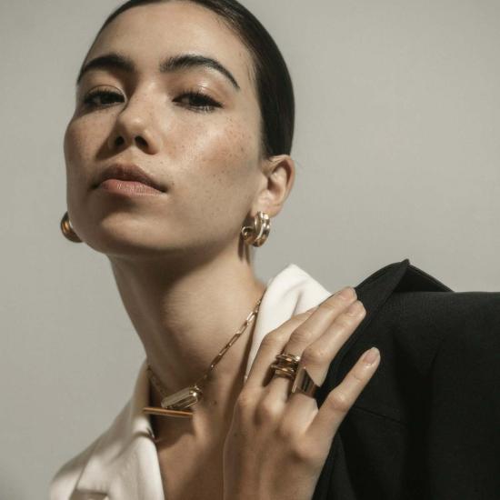  메탈렙시스 프로젝트 이어링 볼칸 후프 - METALEPSIS PROJECTS