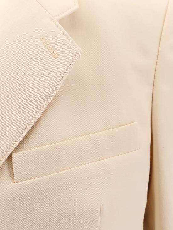  르메르 수트 자켓 싱글 브레스트 울/비스코스 블레이저 베이지 - LEMAIRE