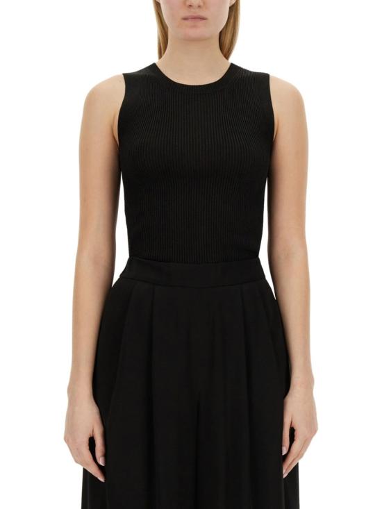  파비아나 필리피 블라우스 니트 탑 블랙