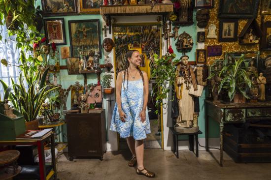  헬름스테트 숏 원피스 Helmstedt Diana 미니 드레스 클라우드 - HELMSTEDT