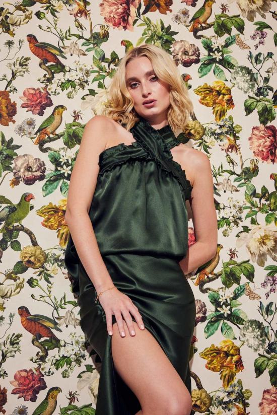  린제이 니콜라스 뉴욕 블라우스 린지 니콜라스 뉴욕 재키 크리스 크로스 탑 - LINDSAY NICHOLAS NEW YORK