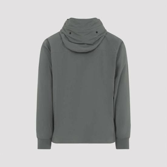  씨피 컴퍼니 자켓 C.P. 컴퍼니 쉘 R 고글 재킷 로렐 화환 - C.P. COMPANY