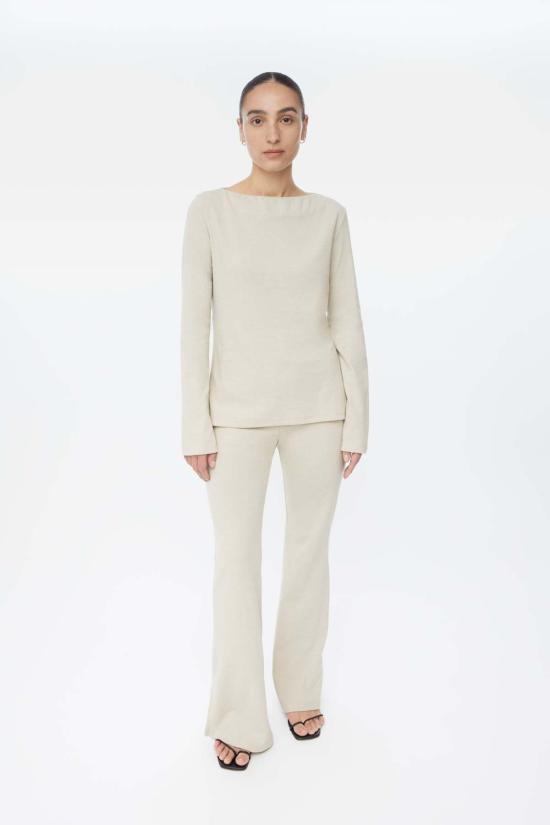  DĀL THE LABEL 스웨터 DĀl The Label 울 블렌드 보트넥 - OTHER BRANDS