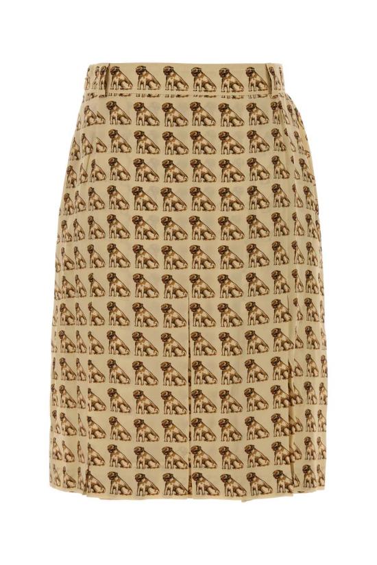  발렌티노 가라바니 미디 스커트 Valentino Garavani 프린트 크레이프  Betullamulticolor - VALENTINO GARAVANI
