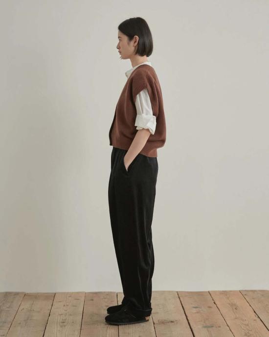  니콜슨&니콜슨 베스트 니콜슨 & 니콜슨 조이 울 브이넥  브라운 - NICHOLSON & NICHOLSON