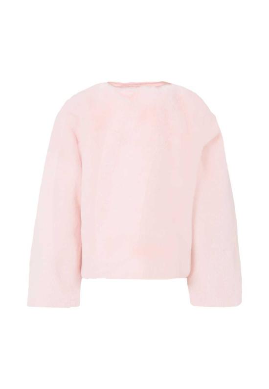  [키즈] 몰로 자켓 인조 모피 코트 핑크 - MOLO