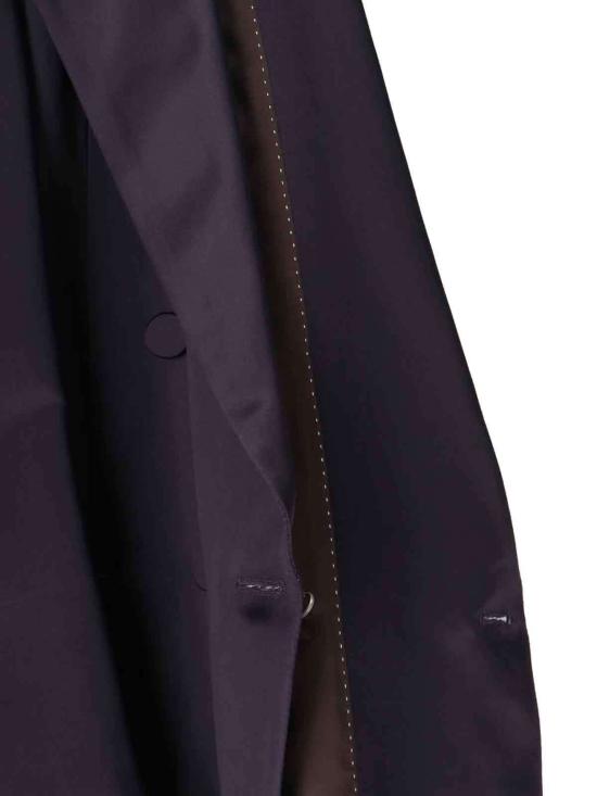  드리스 반 노튼 수트 자켓 Dries Van Noten 더블 브레스티드 블레이저 퍼플 - DRIES VAN NOTEN