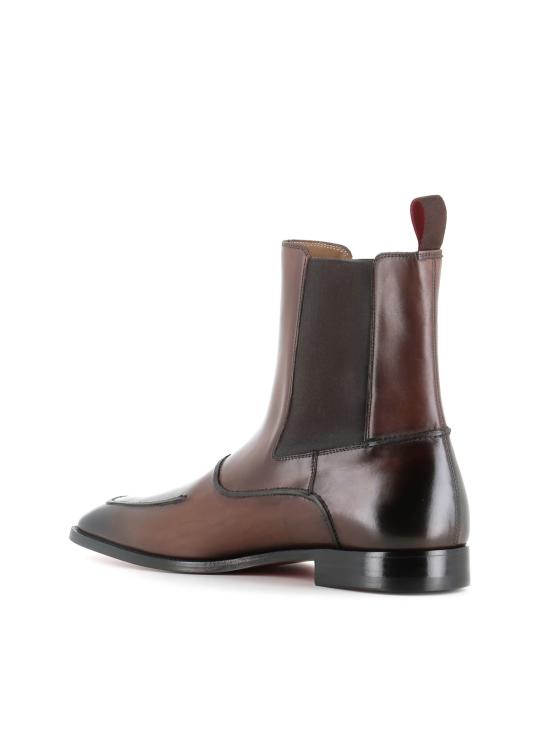  크리스챤 루부탱 부츠 크리스찬 루부탱 첼시 플랫  브라운 - CHRISTIAN LOUBOUTIN