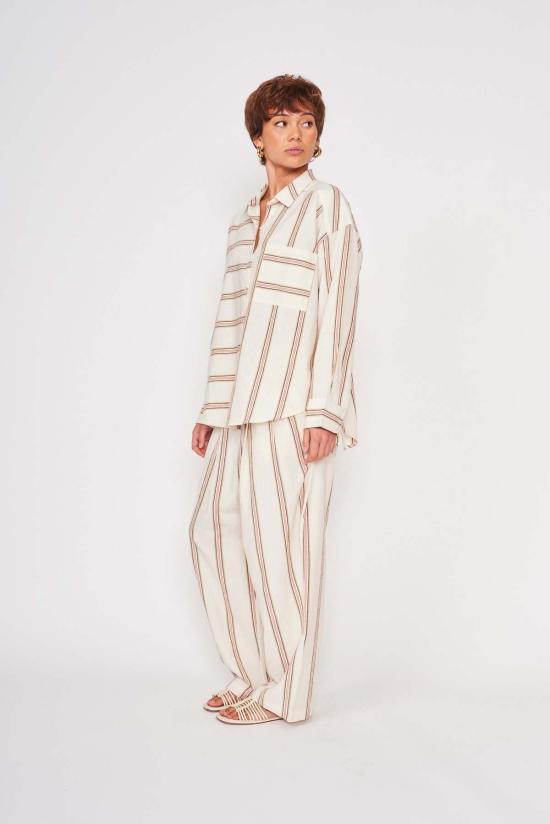  dra 블라우스 드라 마테라 탑 빈티지 아이보리 - OTHER BRANDS