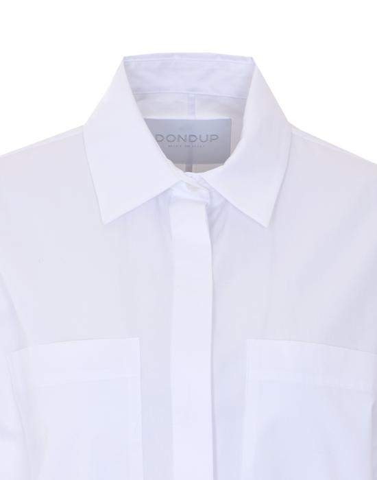 26SS 돈답 미디 원피스 DA493 CF0200M XXX000 White - DONDUP