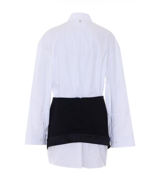 26SS 돈답 미디 원피스 DA493 CF0200M XXX000 White - DONDUP