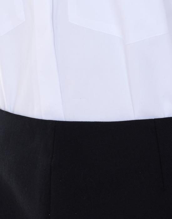 26SS 돈답 미디 원피스 DA493 CF0200M XXX000 White - DONDUP