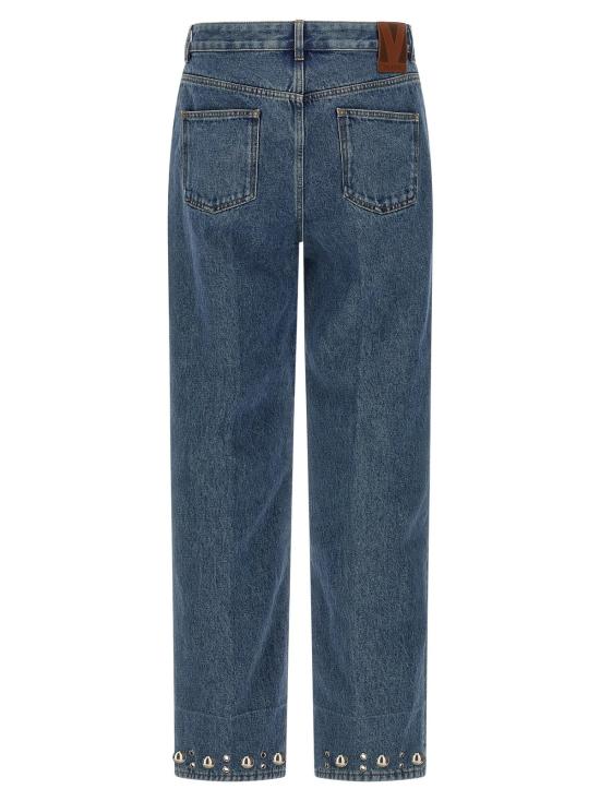  발렌티노 가라바니 데님 팬츠 Valentino Garavani Boule Jeans 블루 - VALENTINO GARAVANI