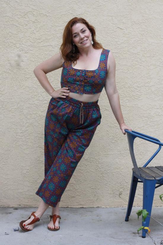  머틀 민소매 티셔츠 브렌다 탱크 데이지 - MYRTLE