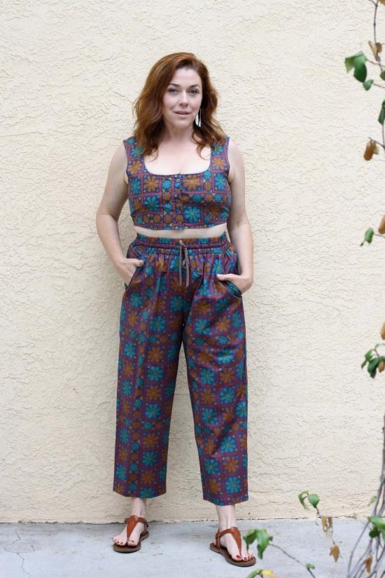  머틀 민소매 티셔츠 브렌다 탱크 데이지 - MYRTLE