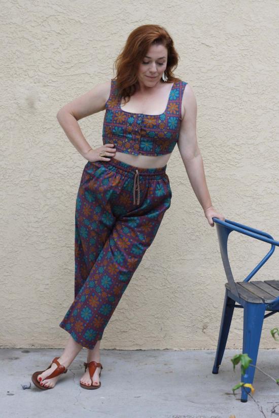  머틀 민소매 티셔츠 브렌다 탱크 데이지 - MYRTLE