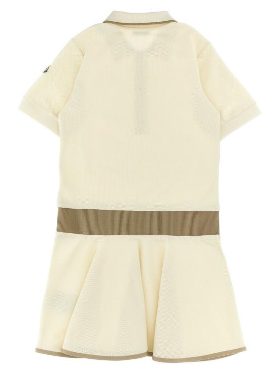  [키즈] 몽클레어 원피스 몽클레르 피쿠 키즈 드레스 화이트 - MONCLER