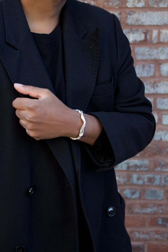  레이어스 팔찌 트위스티드 웨이브 커프 - LLAYERS