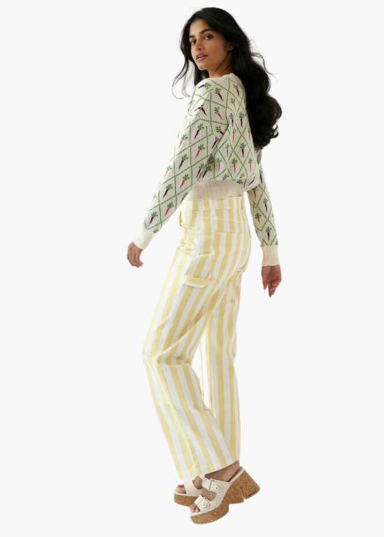  Rachel Antonoff 가디건 레이첼 안토노프 아나 레인보우 캐럿 카디건 - OTHER BRANDS