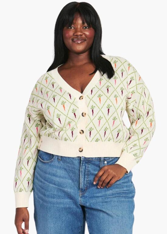  Rachel Antonoff 가디건 레이첼 안토노프 아나 레인보우 캐럿 카디건