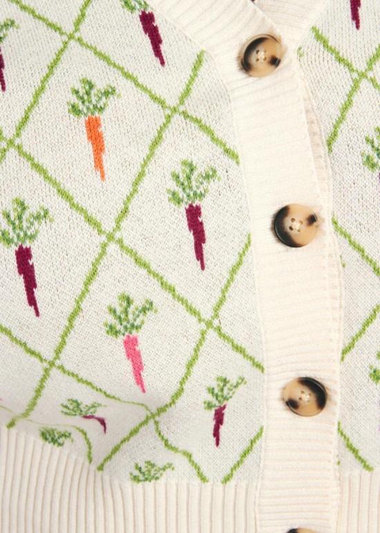  Rachel Antonoff 가디건 레이첼 안토노프 아나 레인보우 캐럿 카디건 - OTHER BRANDS