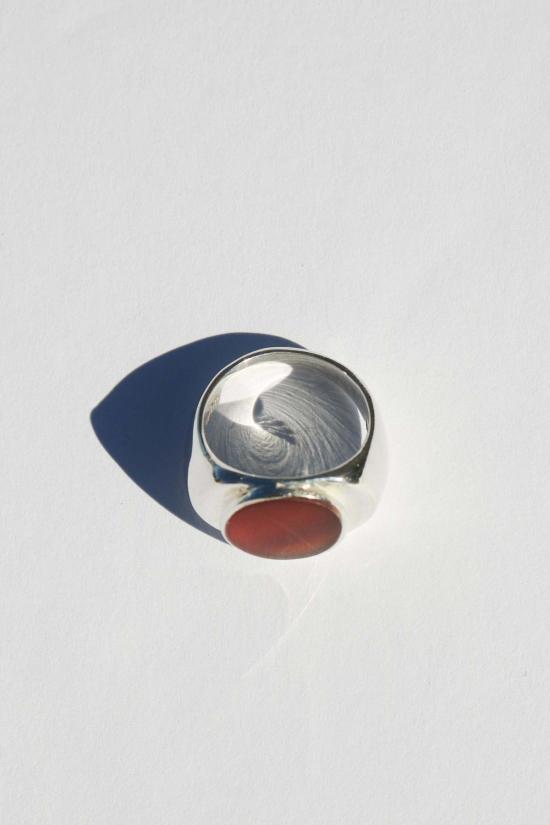  오디세이아 반지 오디세아 펄무테 카넬리안 링 - ODISSEA