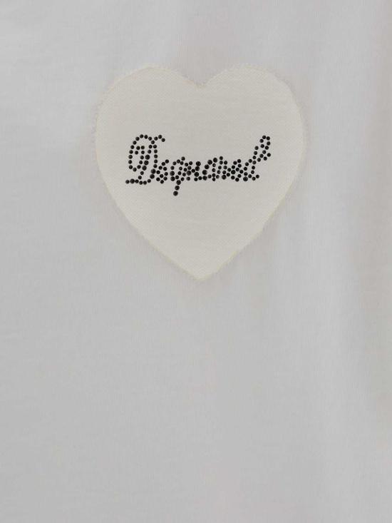  디스퀘어드2 반팔 티셔츠 Dsquared2 박시핏 티셔츠 - DSQUARED2