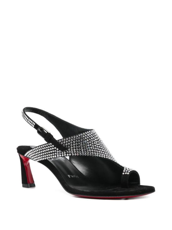  크리스챤 루부탱 샌들 크리스찬 루부탱 비바 콘도라 스트라스  블랙 - CHRISTIAN LOUBOUTIN