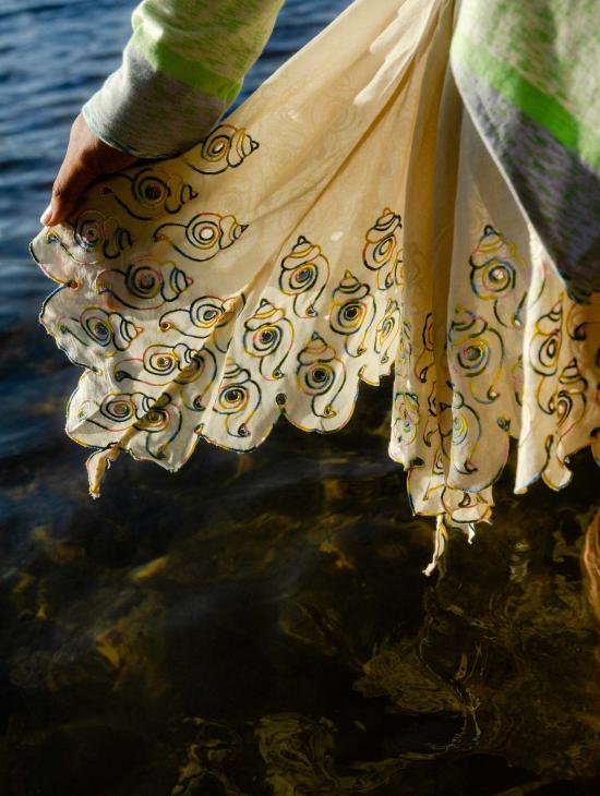  Abacaxi 숏 스커트 아바카시 트월 폴드오버 스커트 - OTHER BRANDS