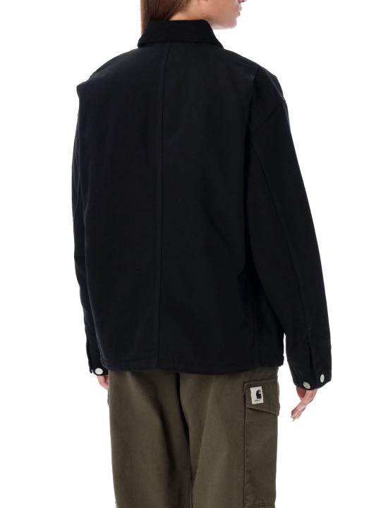  칼하트 코트 카하트 OG 미시간  블랙 린스드 - CARHARTT