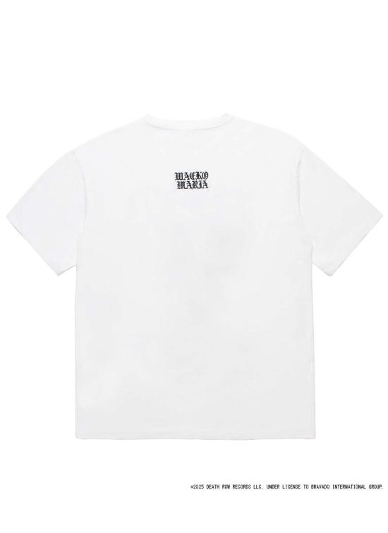  와코마리아 반팔 티셔츠 와코 마리아 길티 파티스 "데스 로우 레코드" 티셔츠 - WACKO MARIA