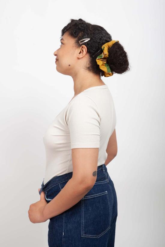  그래블 앤 골드 헤어 액세서리 빅 스크런치 웰멧 - GRAVEL & GOLD