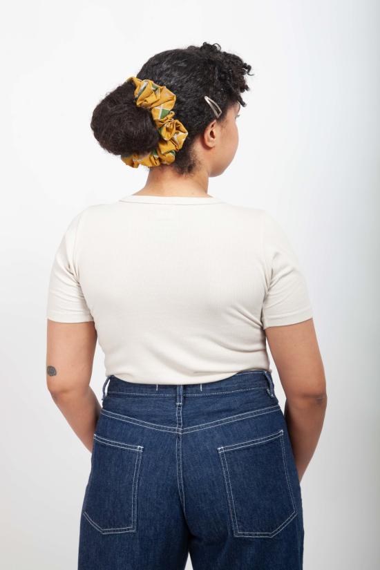  그래블 앤 골드 헤어 액세서리 빅 스크런치 웰멧 - GRAVEL & GOLD