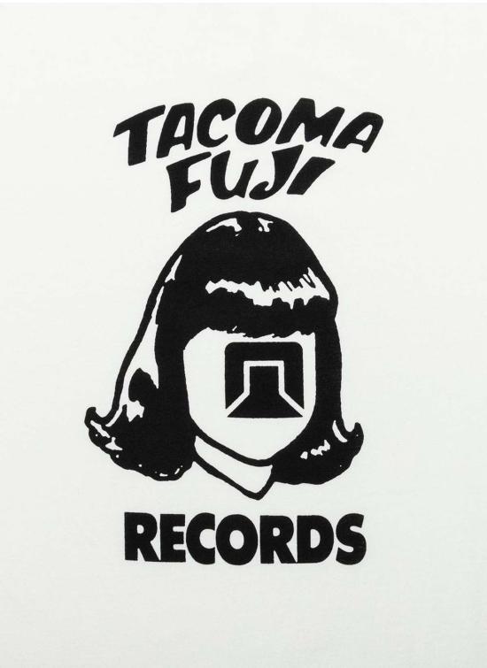  Tacoma Fuji Records 반팔 티셔츠 타코마 후지 레코드 로고 티셔츠 (화이트) - TACOMA FUJI RECORDS