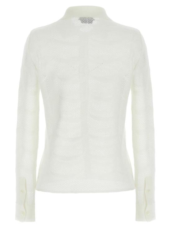  톰포드 가디건 톰 포드 오픈워크  화이트 - TOMFORD