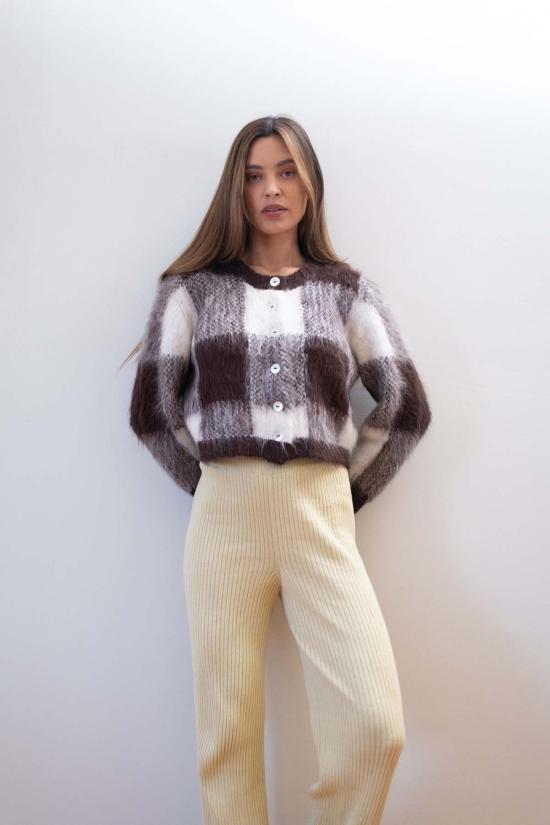  마리아 스탠리 가디건 브러시드 카디건 - MARIA STANLEY