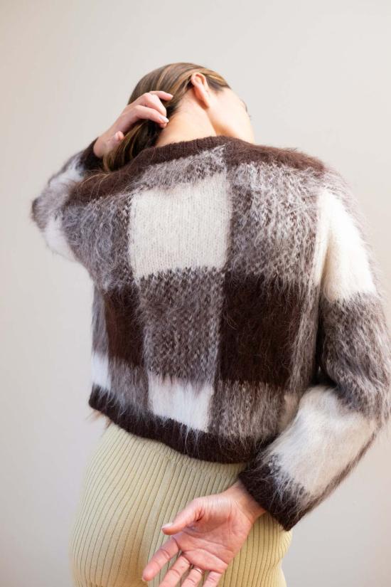  마리아 스탠리 가디건 브러시드 카디건 - MARIA STANLEY