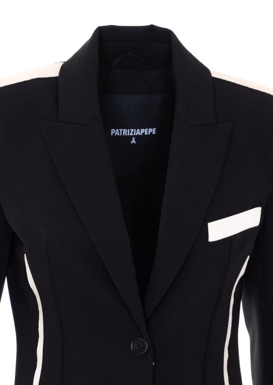 26SS 파트리지아페페 수트 자켓 8S0571 A498FG53 Black - PATRIZIA PEPE